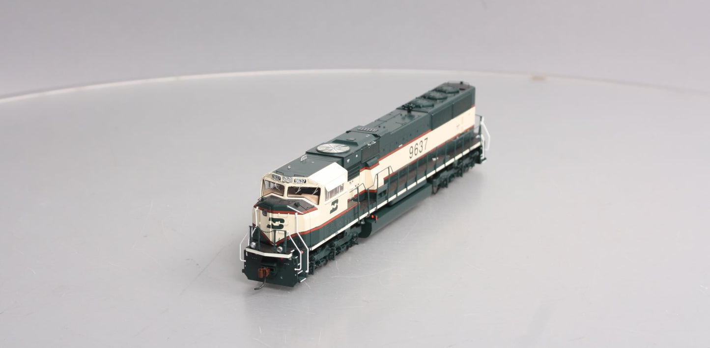 Athearn G64766 HO Burlington Northern/Executive SD70MAC Diesel Locomotive #9637