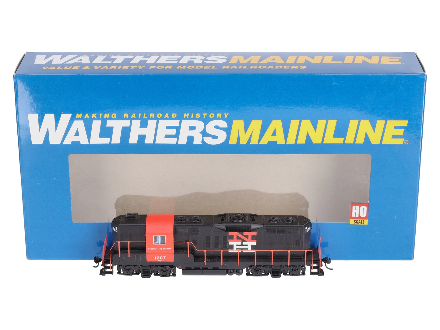 Walthers 910-20457 HO New Haven EMD GP9 Phase II Diesel Locomotive #1207