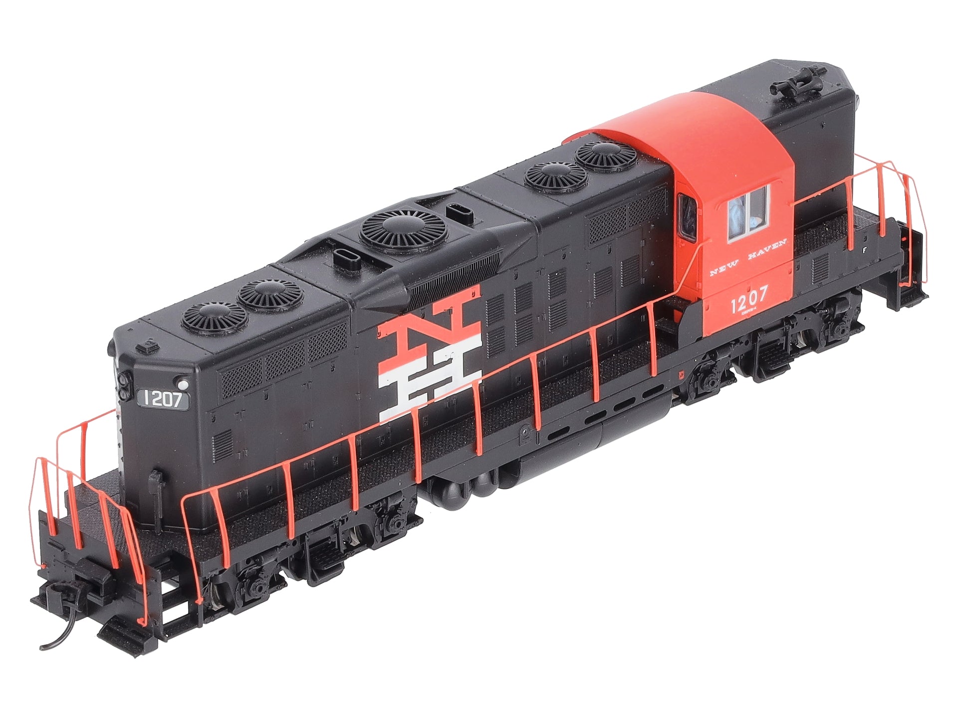Walthers 910-20457 HO New Haven EMD GP9 Phase II Diesel Locomotive #1207