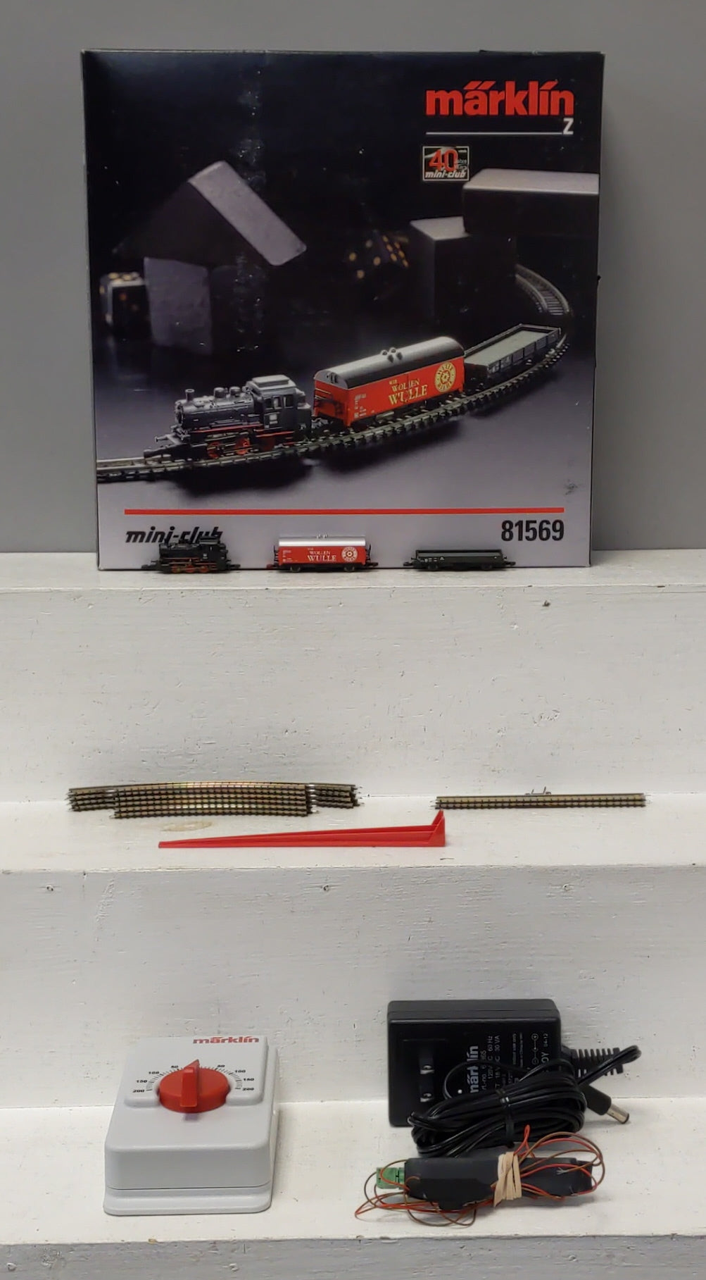 Marklin 81569 Z German Federal Railroad DB Steam Freight Starter Set