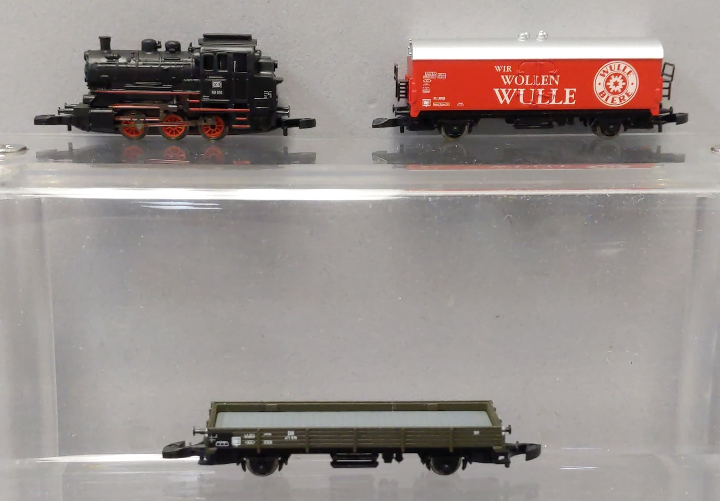 Marklin 81569 Z German Federal Railroad DB Steam Freight Starter Set