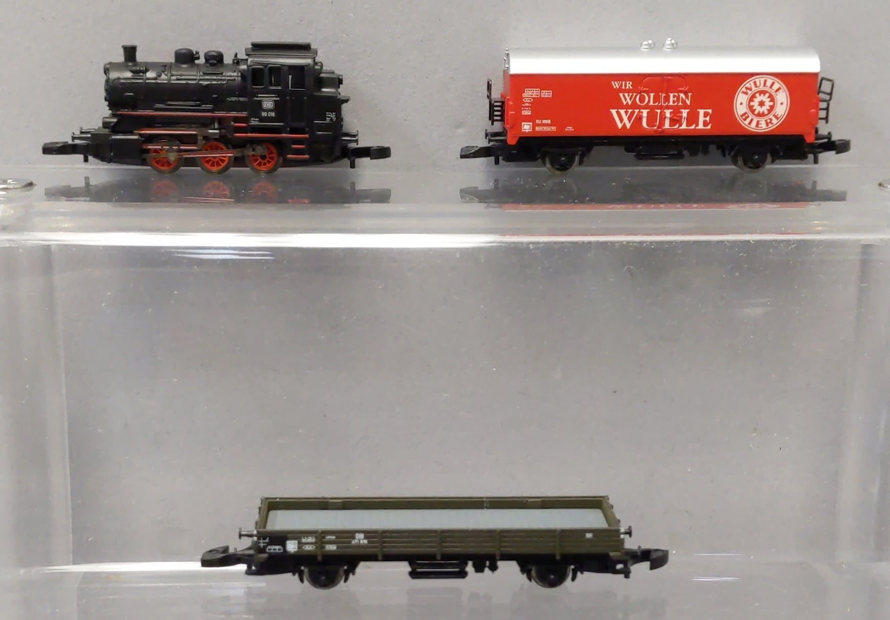 Marklin 81569 Z German Federal Railroad DB Steam Freight Starter Set