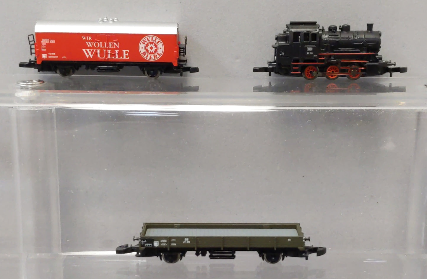 Marklin 81569 Z German Federal Railroad DB Steam Freight Starter Set