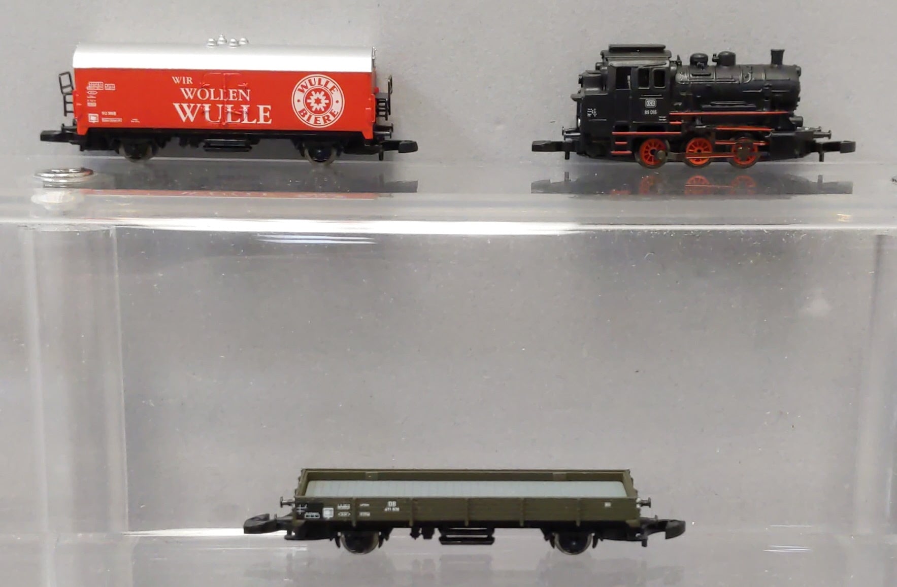 Marklin 81569 Z German Federal Railroad DB Steam Freight Starter Set