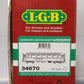 LGB 34670 G RhB 1st Class Red Passenger Car w/Metal Wheels #A1255