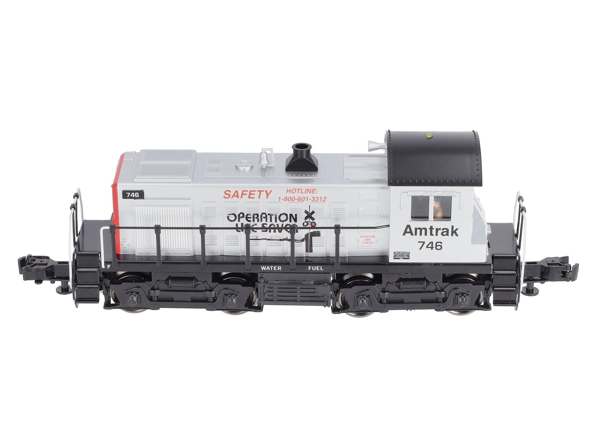 RMT 92313 O Amtrak Bang S-4 Diesel Switcher #746 – Trainz