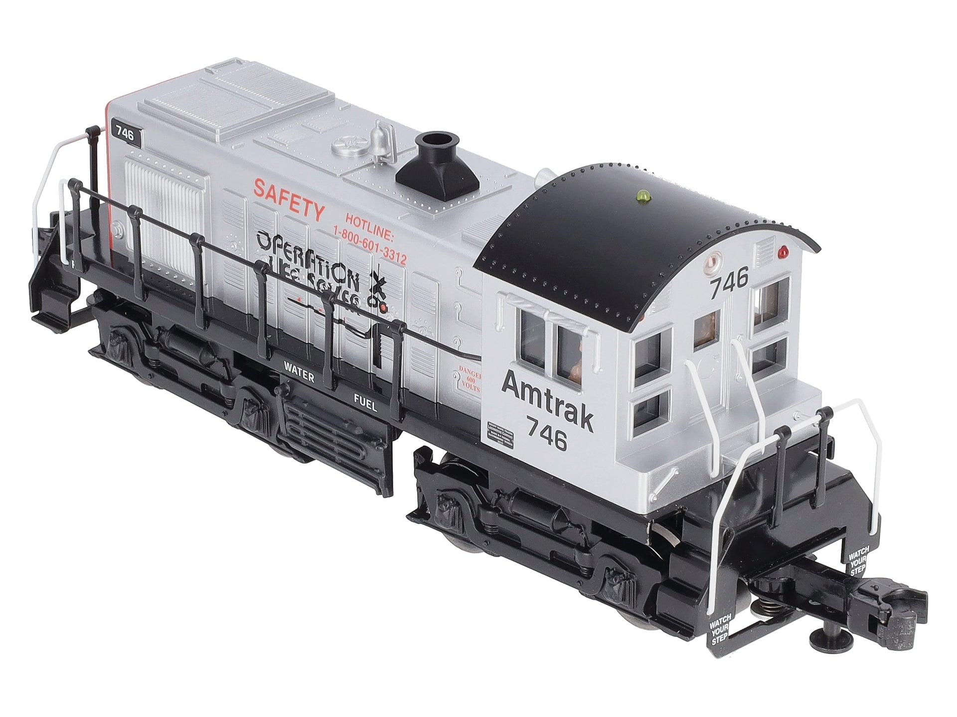 RMT 92313 O Amtrak Bang S-4 Diesel Switcher #746 – Trainz