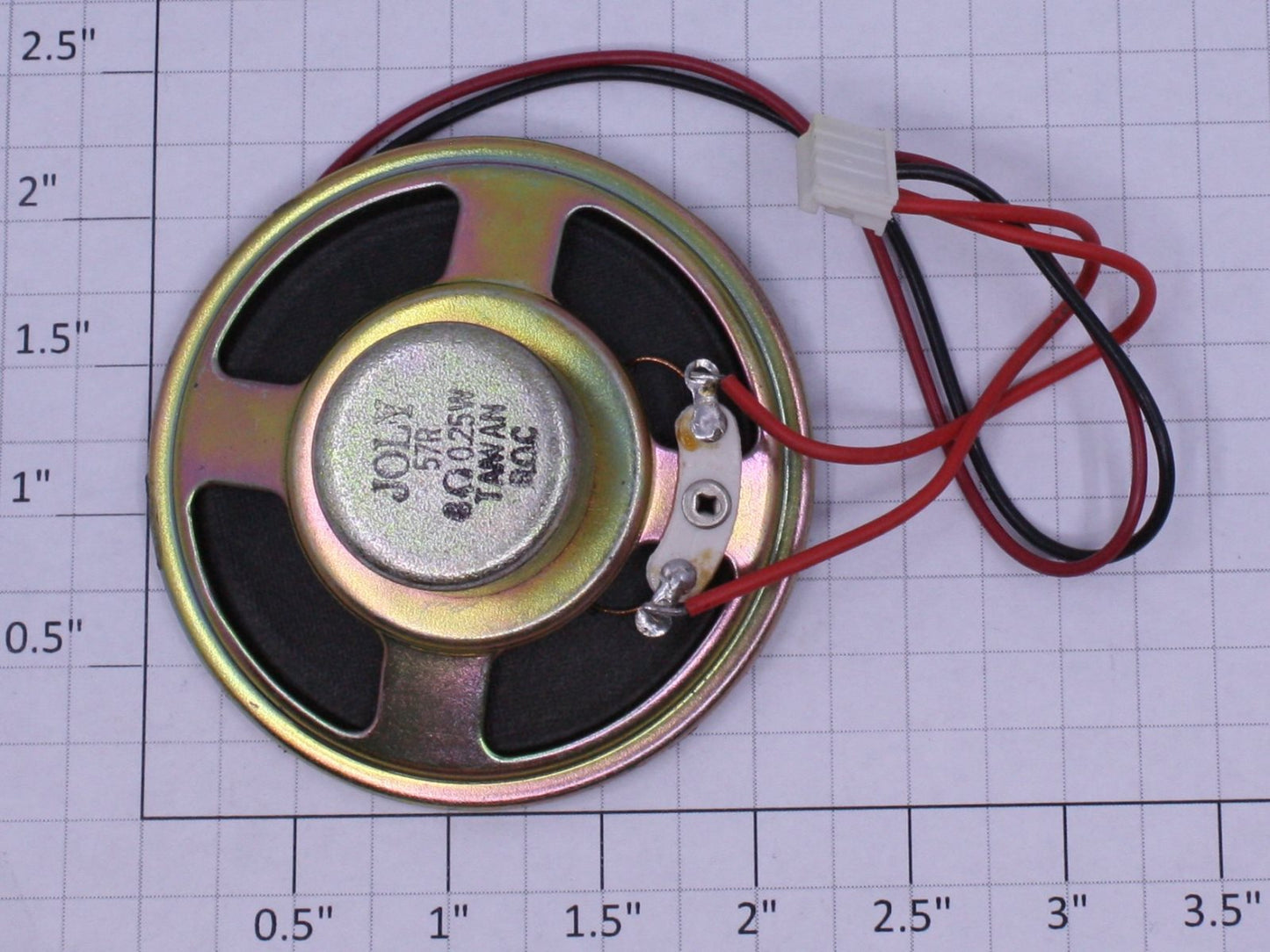 Lionel 18226-123X 2-1/4" 8 Ohm 0.25 Watt Speaker with Leads