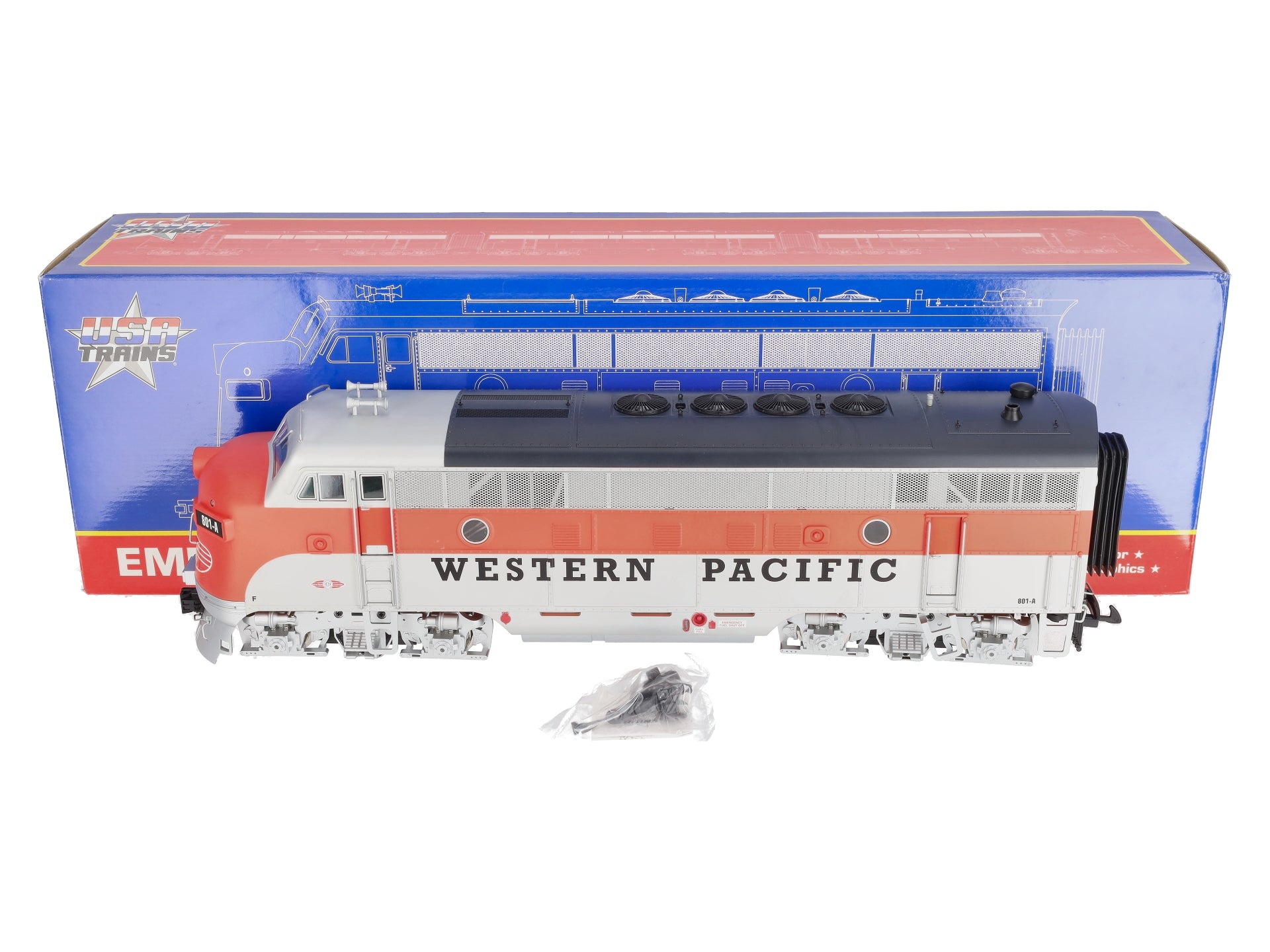 USA Trains 22367 G Western Pacific F-3A Powered Diesel Locomotive