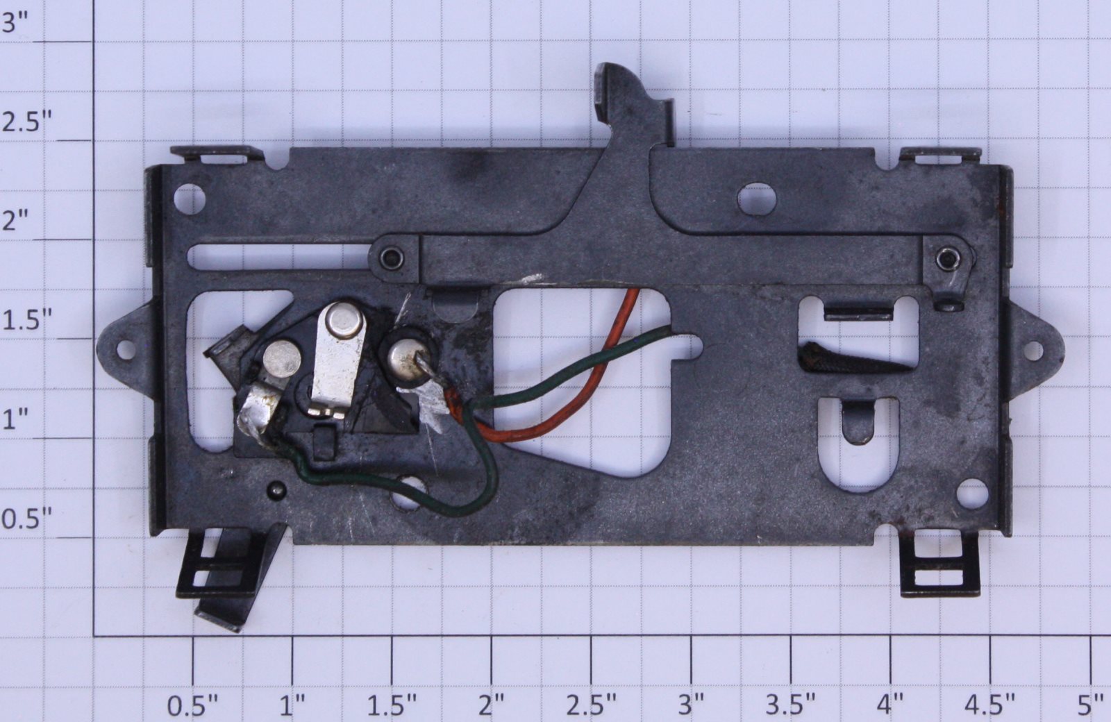 Lionel 18402-55 Main Frame Plate Assembly / Burro Crane