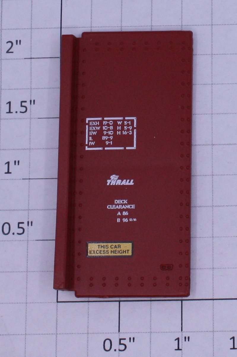 Lionel 36093-087 Auto Carrier Panel B