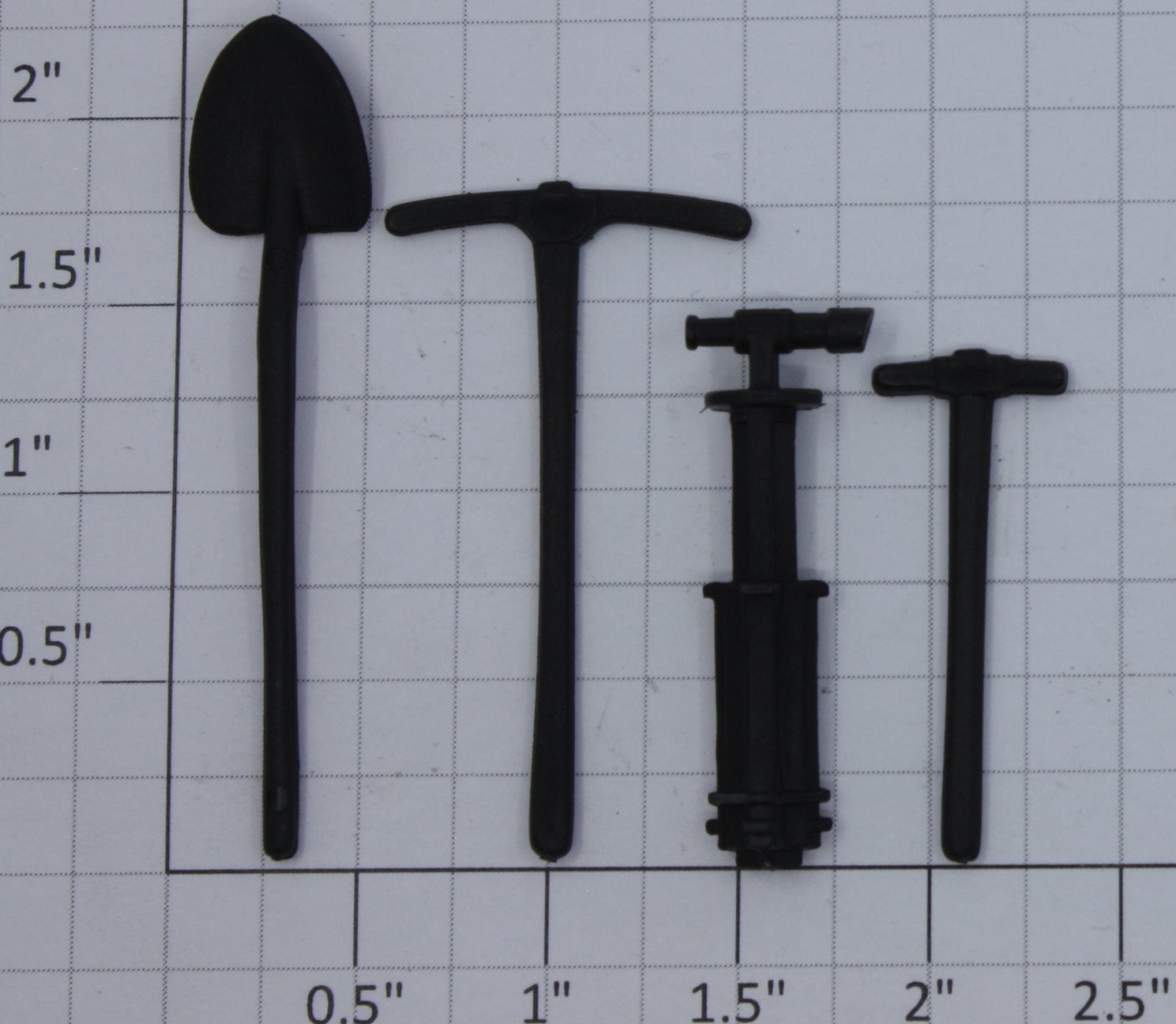 Lionel 87207-20 G Scale Black Tools (Pack of 4)