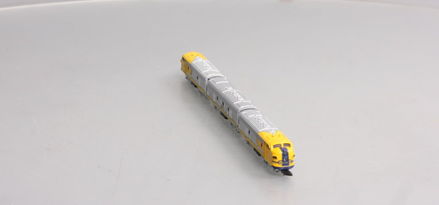 Marklin 88190 Z Santa Fe A-B-A Diesel Locomotive Set LN/Box