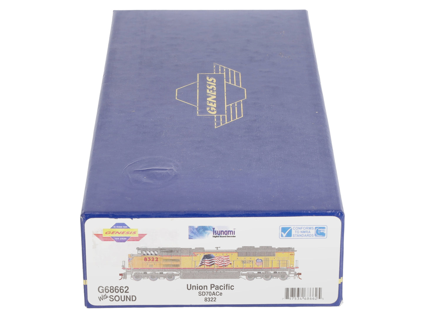 Athearn G68662 HO Scale Union Pacific SD70ACe Diesel Locomotive #8322 with Sound LN/Box