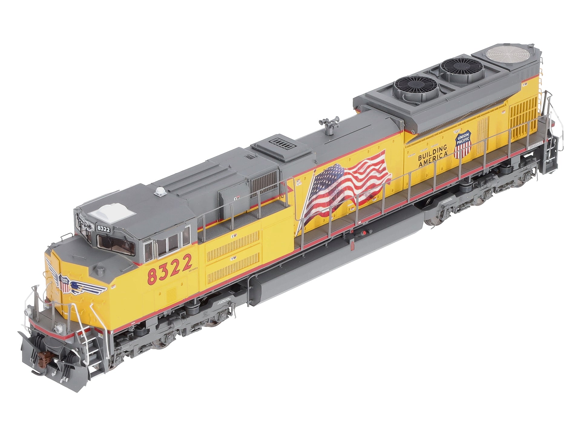 Athearn G68662 HO Scale Union Pacific SD70ACe Diesel Locomotive #8322 with Sound LN/Box