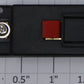 Lionel 190-25 O Gauge Packaged Red Pushbutton Control Switch