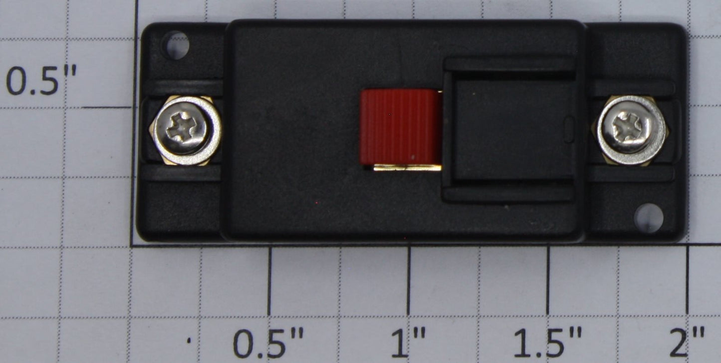 Lionel 190-25 O Gauge Packaged Red Pushbutton Control Switch