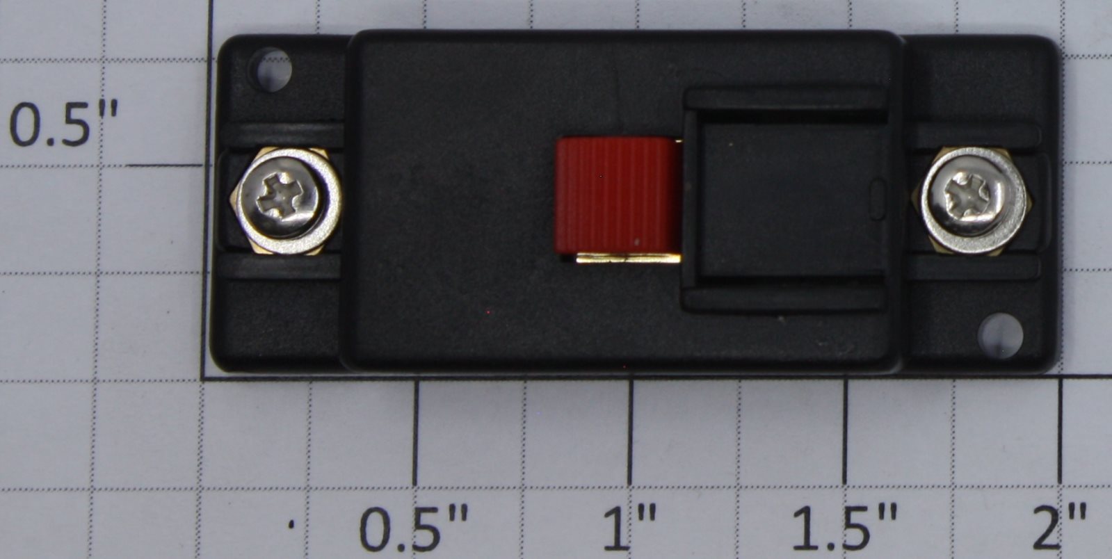 Lionel 190-25 O Gauge Packaged Red Pushbutton Control Switch