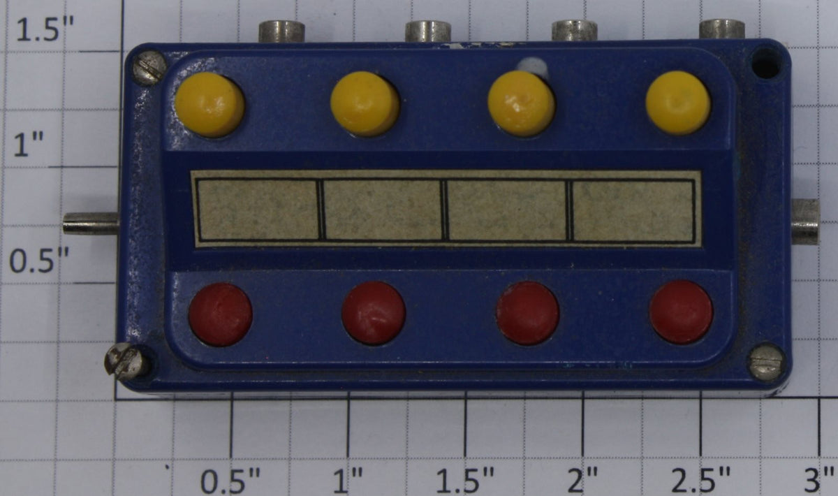 Marklin 7210 HO Gauge 4 Position Red and Yellow Buttons Switch Controller