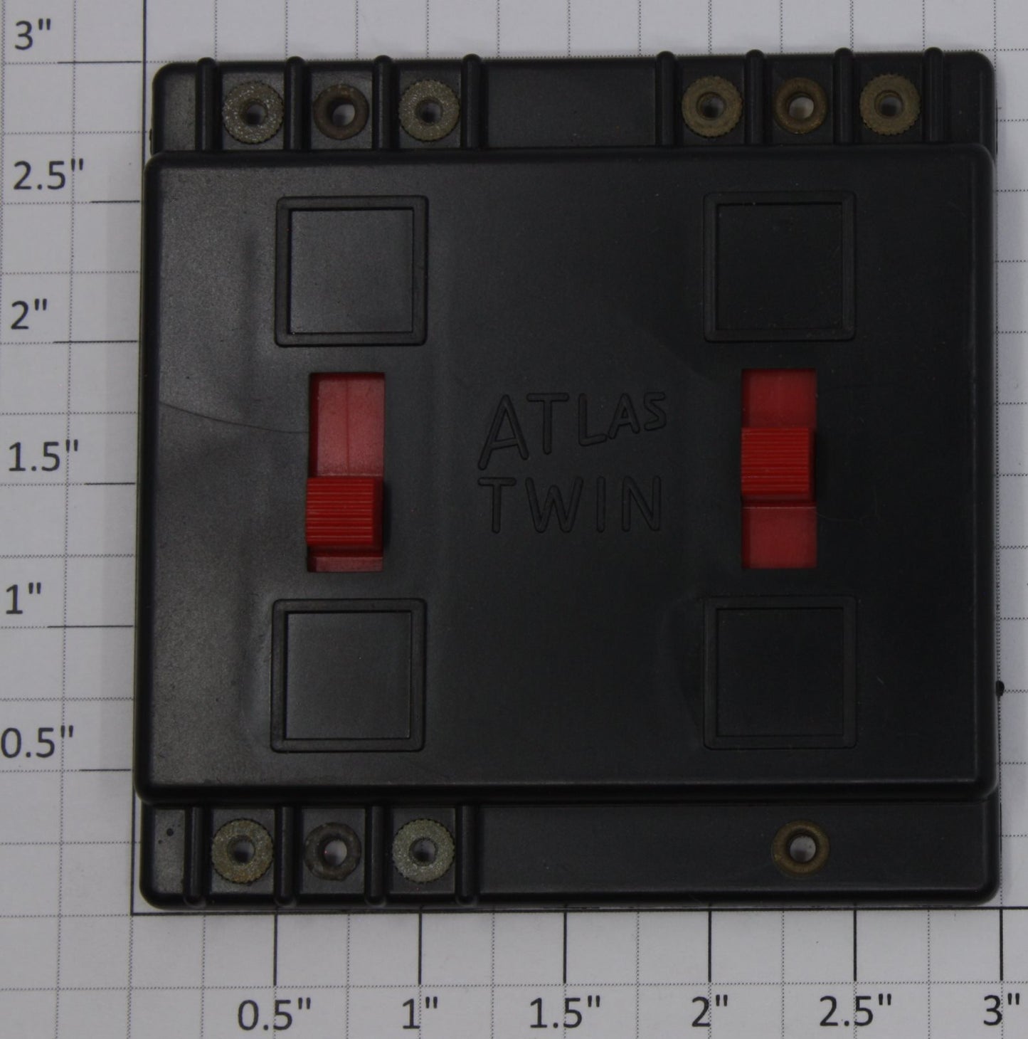 Atlas 210 HO Scale Vintage Twin Switch Controller 3"