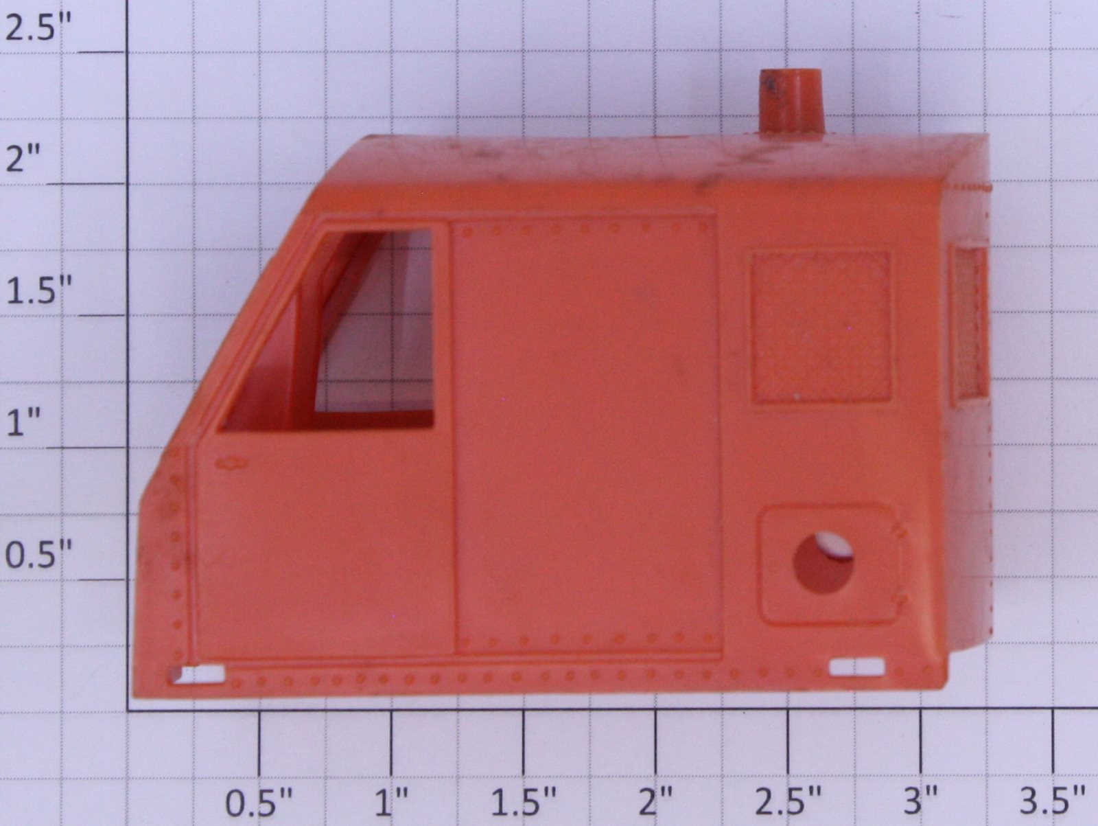 Lionel 3207T-5A Orange Crane Cab Shell