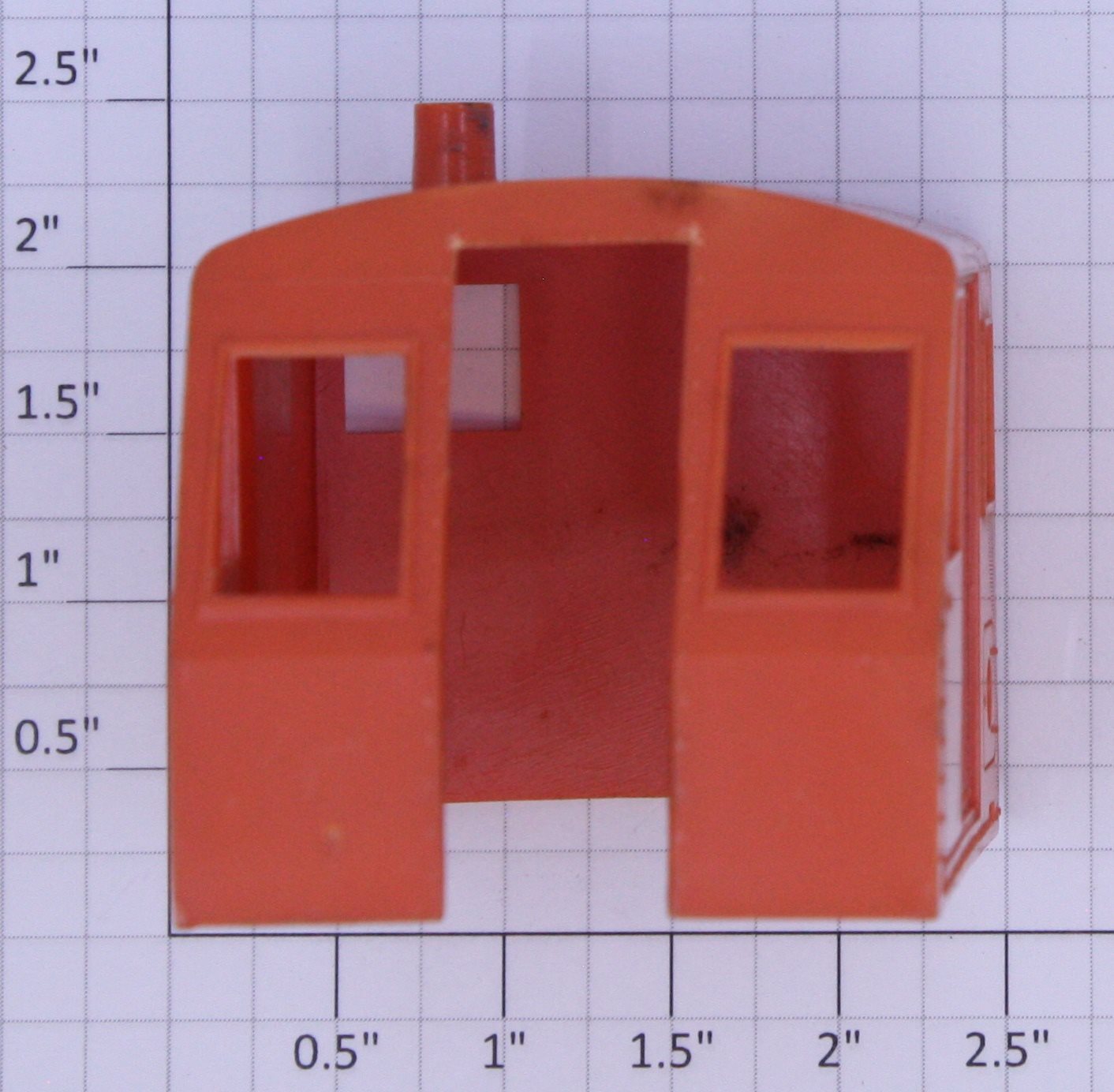 Lionel 3207T-5A Orange Crane Cab Shell