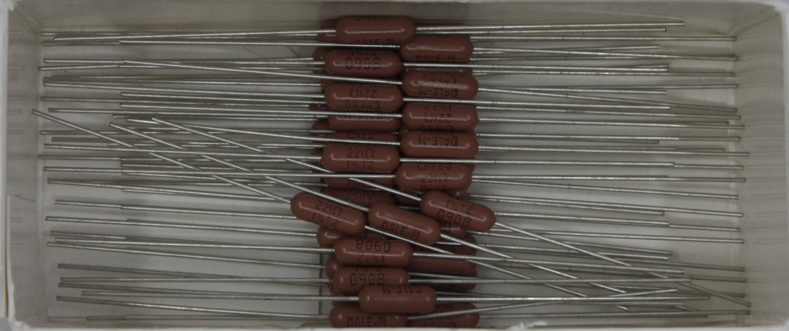 Vishay/Dale CMF60221R00FHEK Metal Film Resistor/1 Watt 221 Ohms 1% (Box of 53)