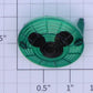 Lionel 12965-37 Green Mickey Mouse Ears Beacon Top Lens
