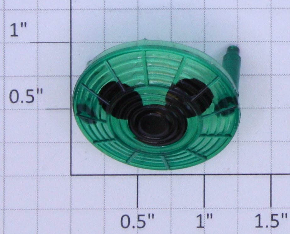 Lionel 12965-37 Green Mickey Mouse Ears Beacon Top Lens