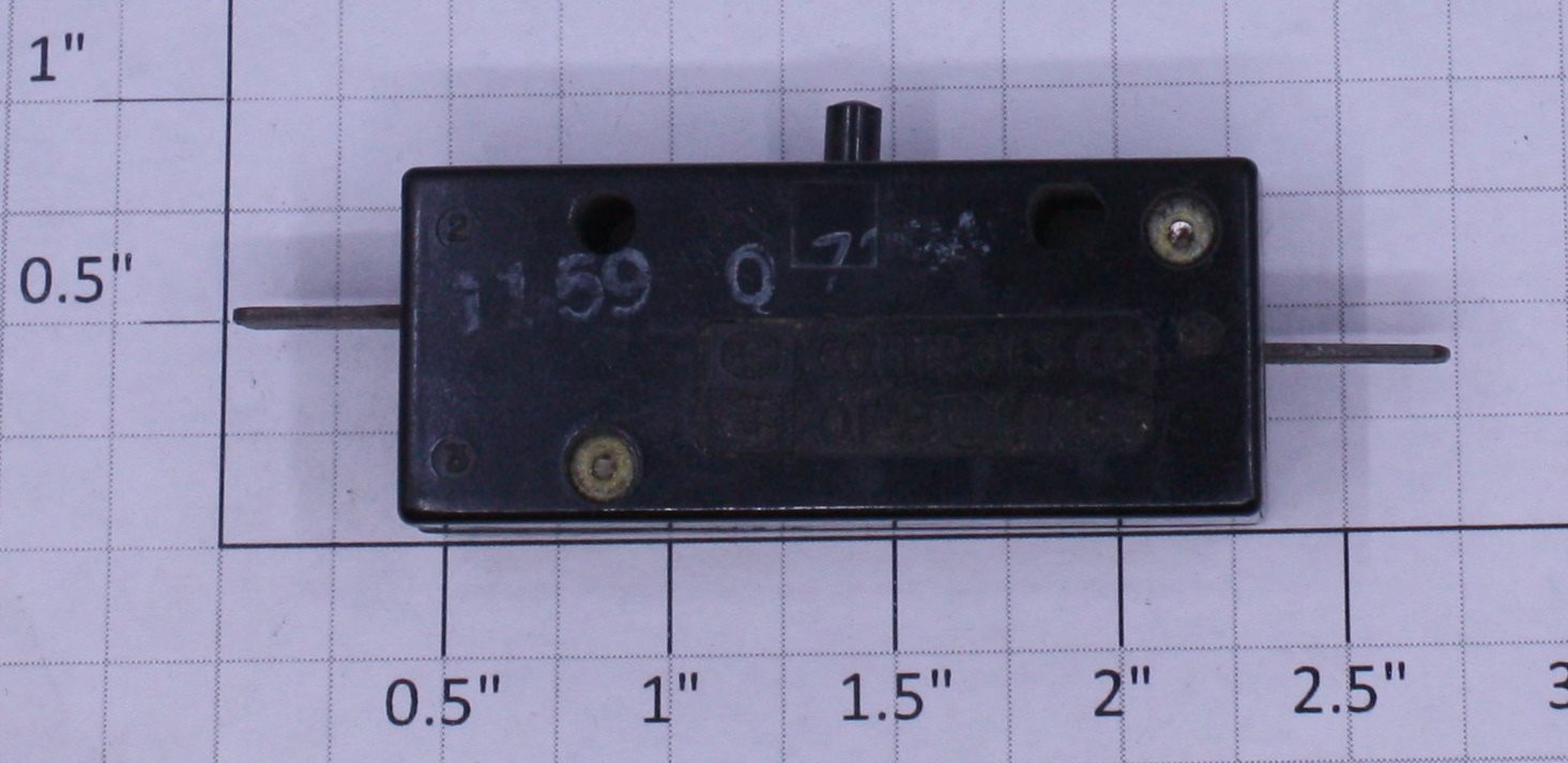 Controls of America 1004-1 Vintage Momentary NO Push Button Control Switch