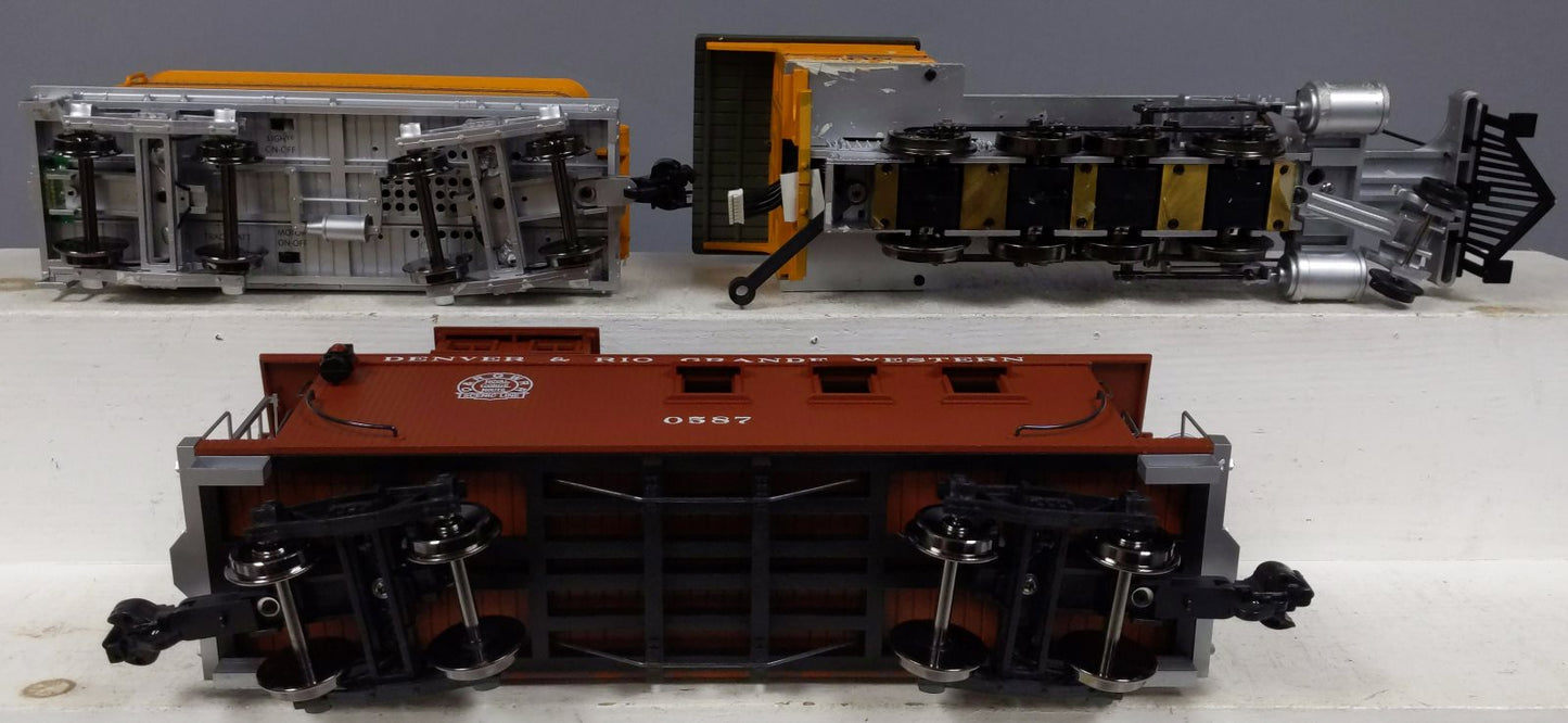 Aristo-Craft 80102C D&RGW C-16 Steam Loco. w/ Caboose