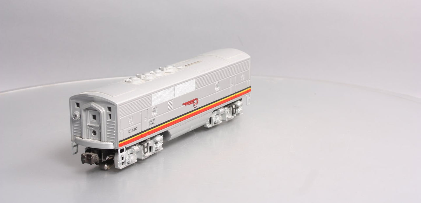 Lionel 6-18129 O Gauge Santa Fe F3 Non-Pwd B-Unit Diesel Locomotive #2343C LN/Box