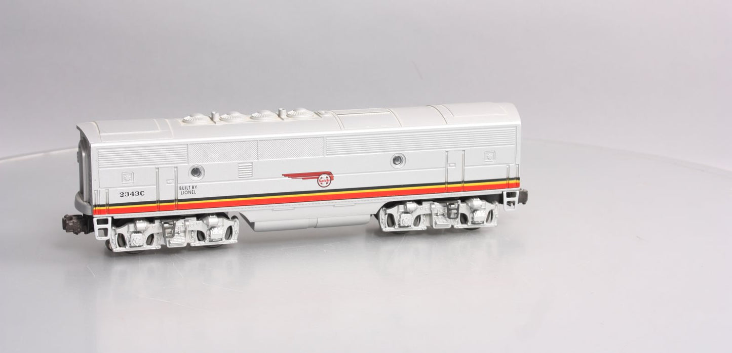 Lionel 6-18129 O Gauge Santa Fe F3 Non-Pwd B-Unit Diesel Locomotive #2343C LN/Box