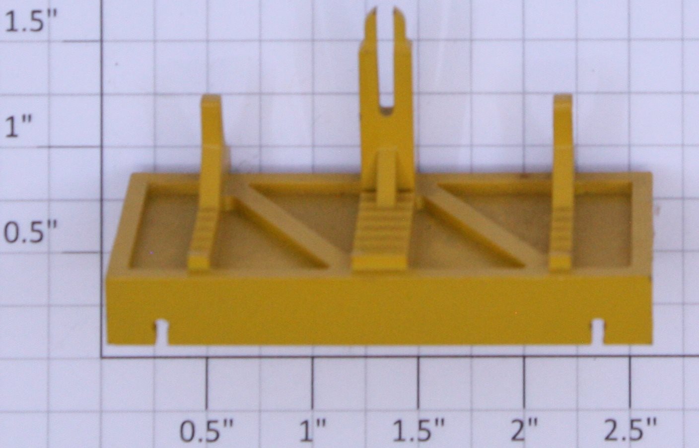 American Flyer 2321-80 Sawmill Yellow Plastic Log Car
