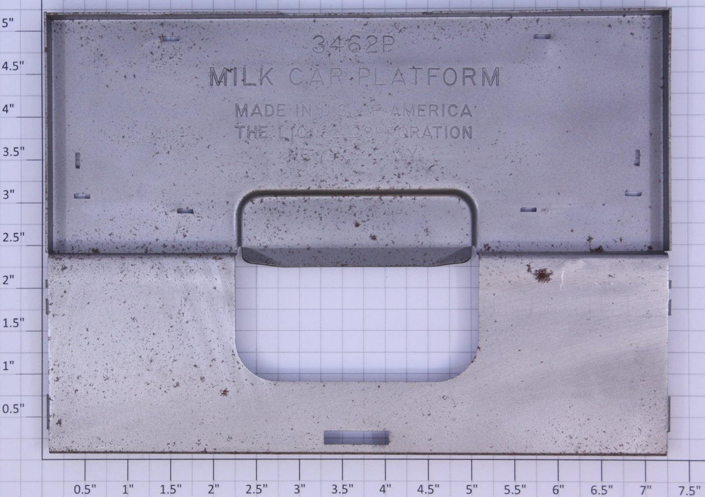 Lionel 19818-110 Unfinished Milk Platform Base