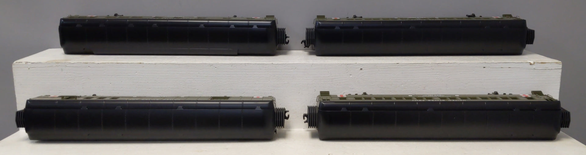 MTH 30-69255 O U.S. Army 60' Madison Passenger Car Set (Set of 4)