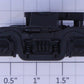 Lionel 16403-51 Plastic Passenger Truck Frame Only