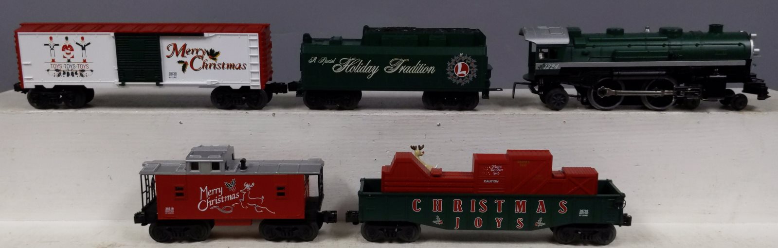Lionel 6-31966 Holiday Tradition Special O Gauge Steam Train Set LN/Box