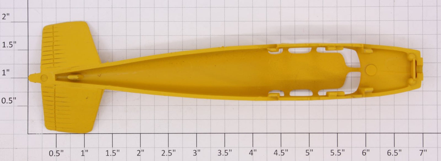 Lionel 19487-134 Yellow Beechcraft Airplane Upper Fuselage