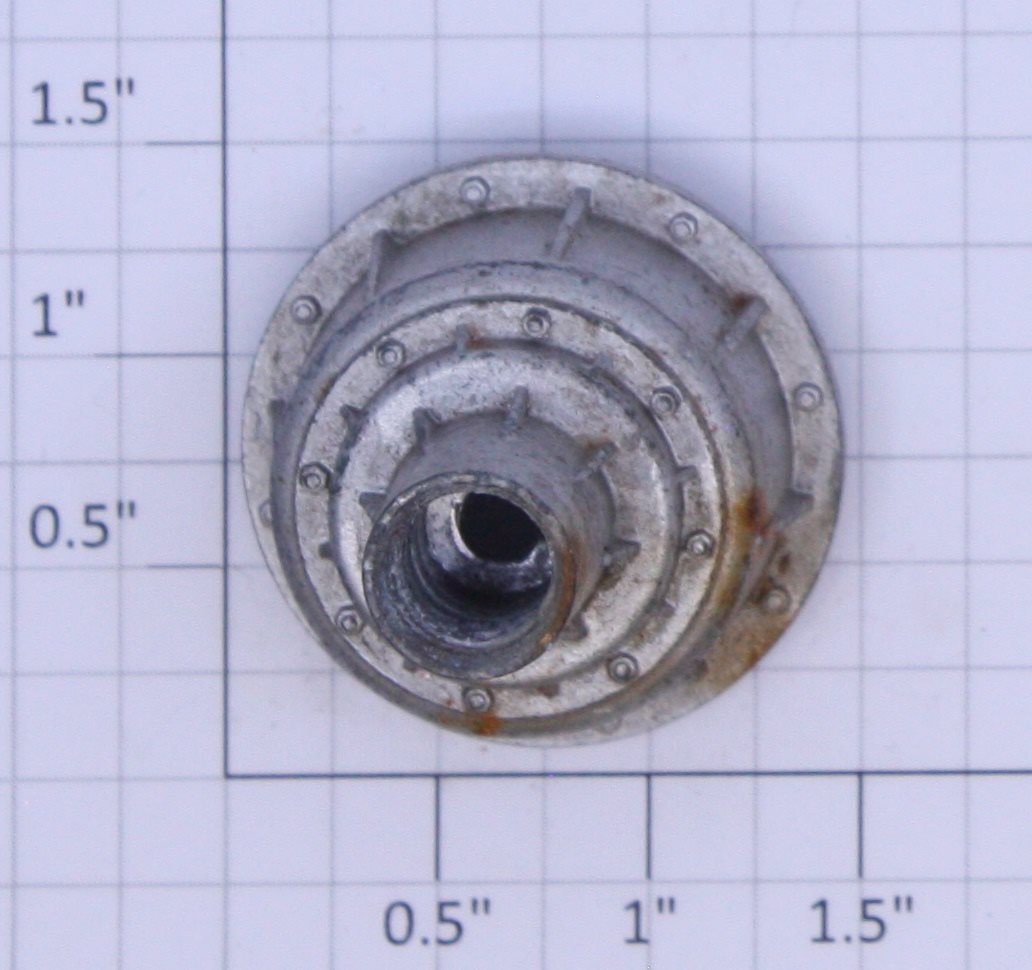 Lionel 394-16 Rotary Beacon Diecast Silver Light Base