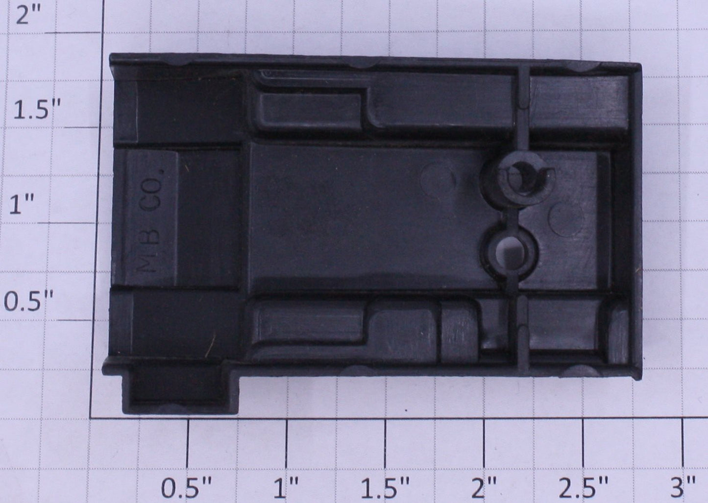 Lionel 69-70 Black Gang Car Cover without Logo - Damaged