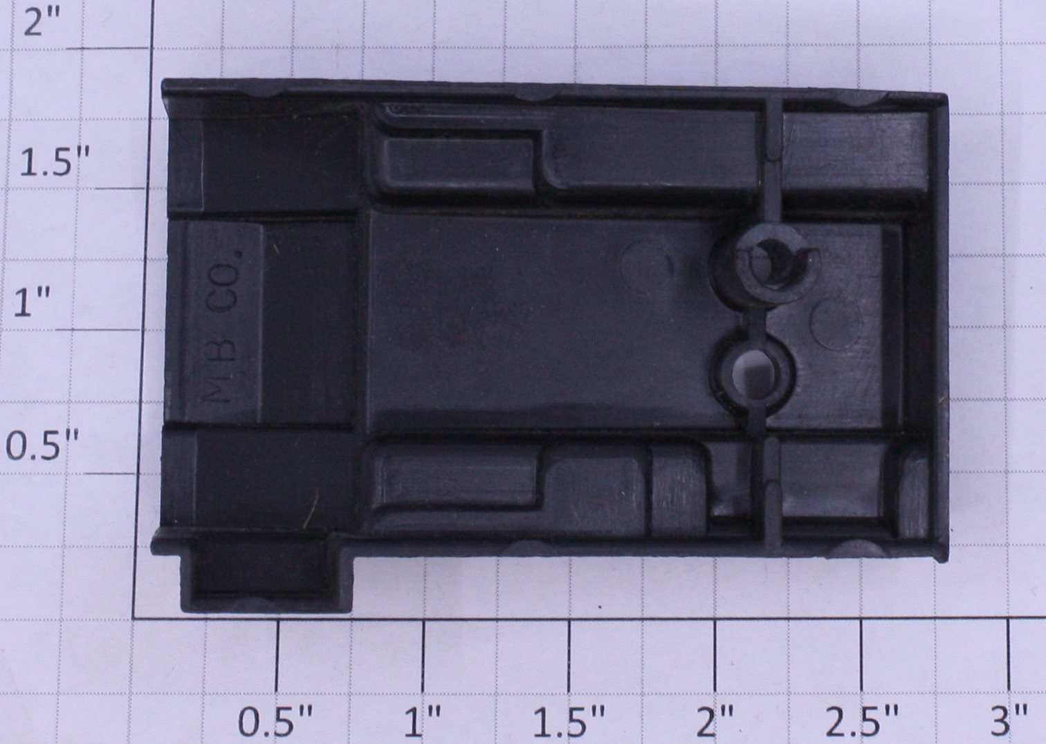 Lionel 69-70 Black Gang Car Cover without Logo - Damaged