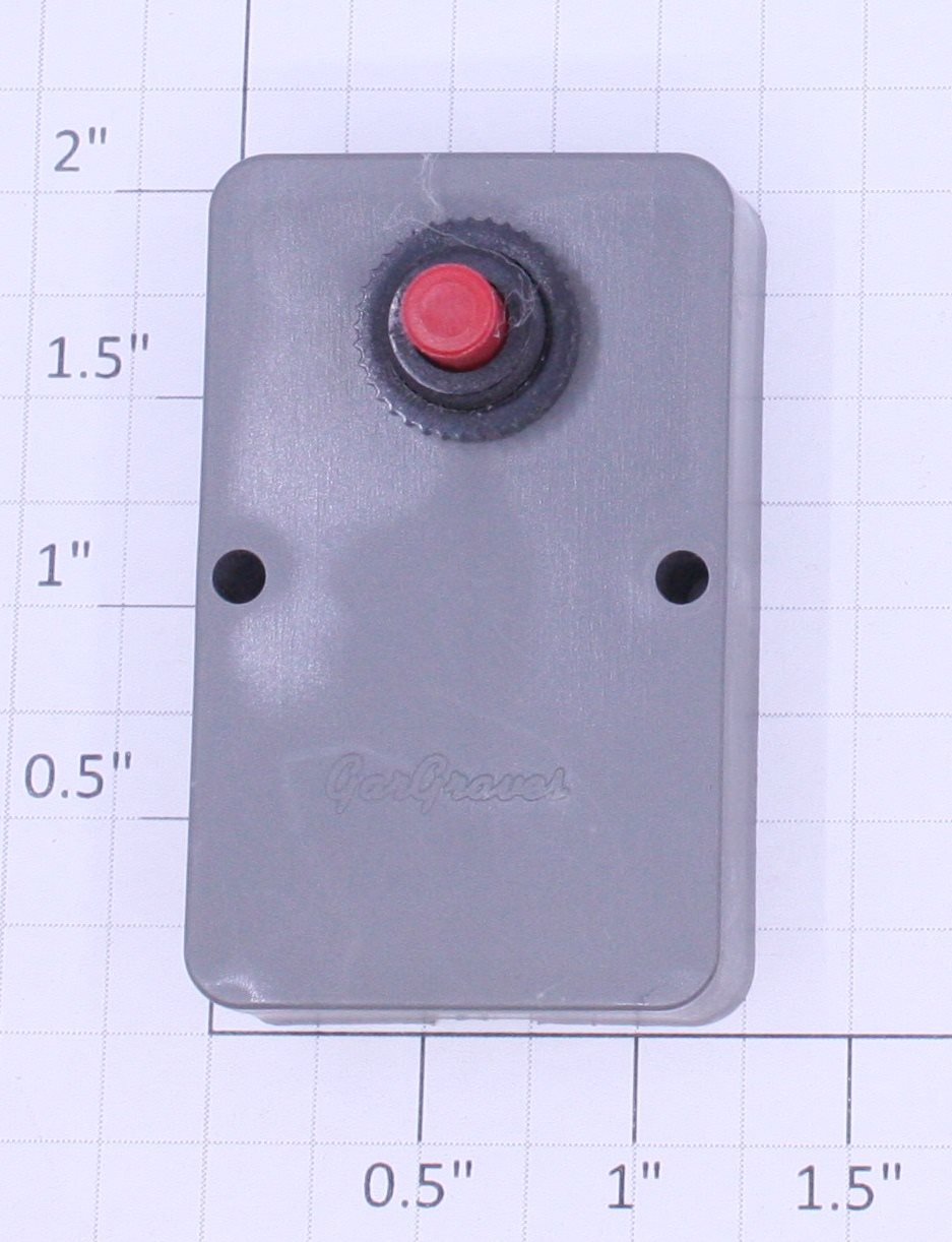 Gargraves 805-1X Red Momentary Pushbutton Switch Controller