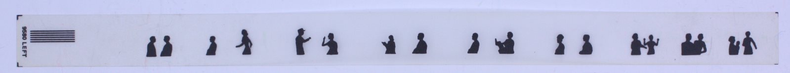 Lionel 9580-24 Left Hand Passenger Car Window Strip