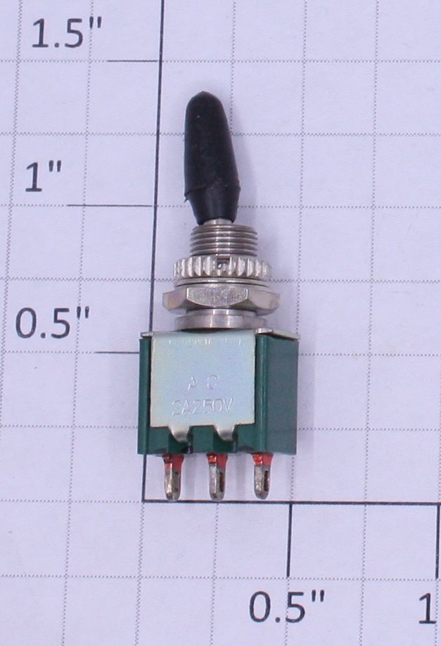 All Electronics MTS-4 DPST Mini On/On Toggle Switch 2A @ 250VAC