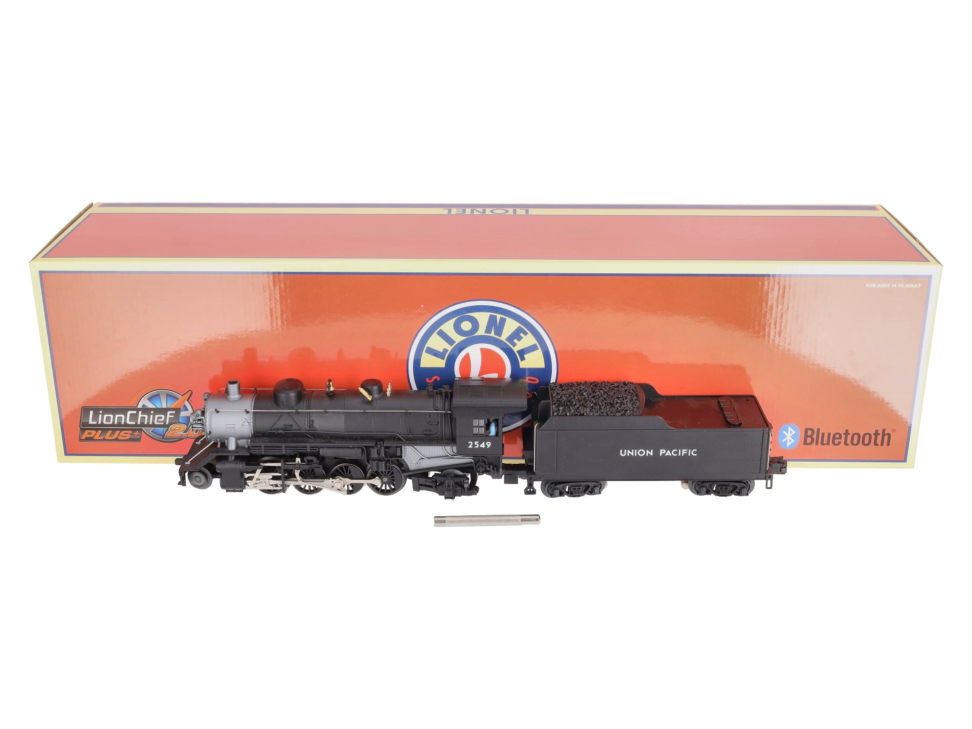 Lionel 2332080 O UP LionChief Plus 2.0 Mikado 2-8-2 Steam Locomotive #2549