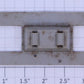 Lionel 2313-4 Gray Plastic Floodlight Bracket Plate