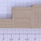 Lionel 3444-26 Tan Crate Load without Lettering