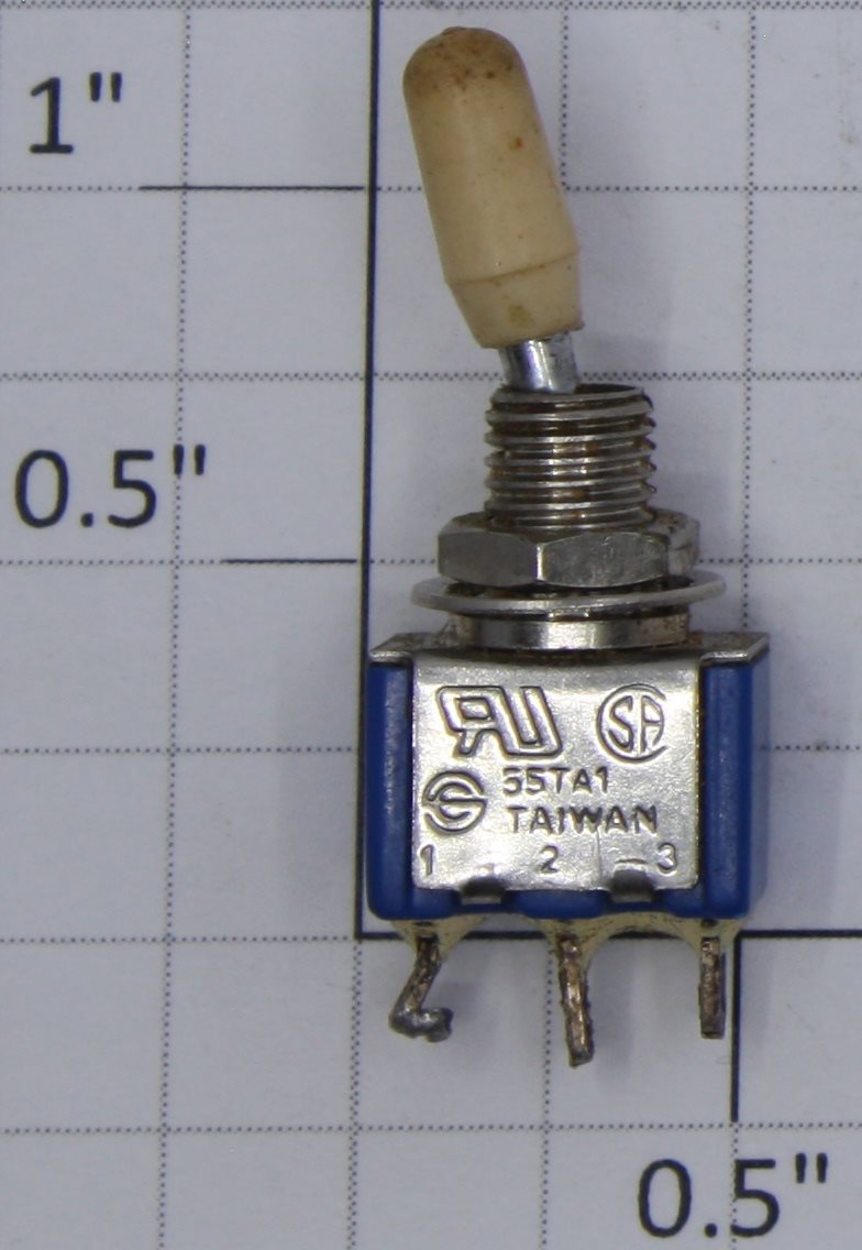 Acme 55TA1 SPDT Mini Momentary ON/ON Toggle Switch 6A @ 125VAC