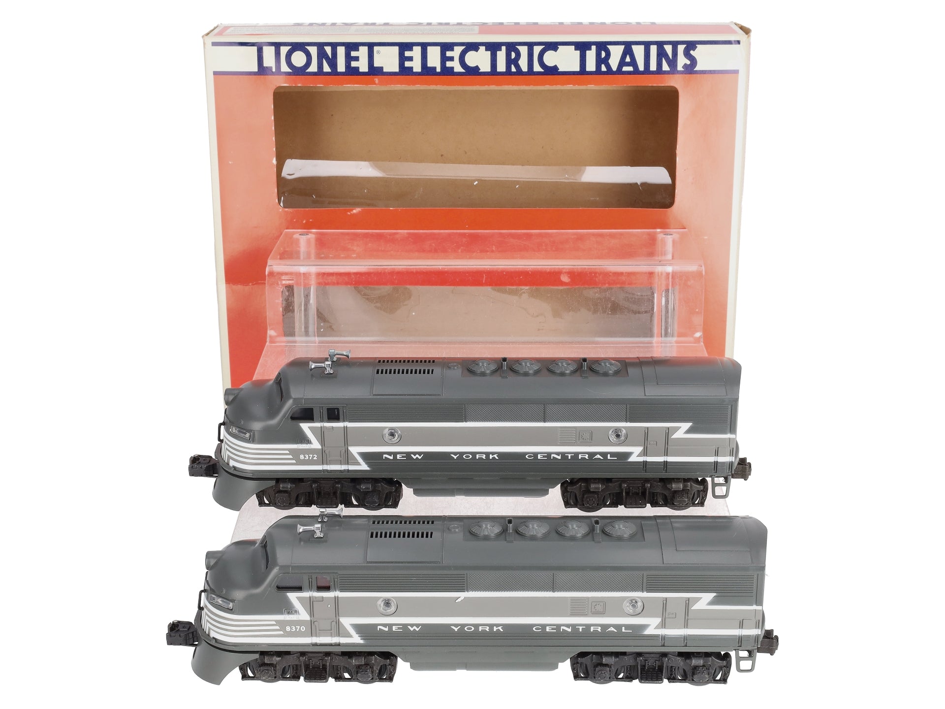 Lionel 6-8370 O Gauge New York Central F3 AA Diesel Locomotives #8372/#8370 EX/Box